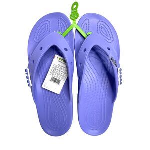 Crocs Unisex Classic Fit Ionic Flip-Flops Toe Thong W13/M11 Digital Violet 20771